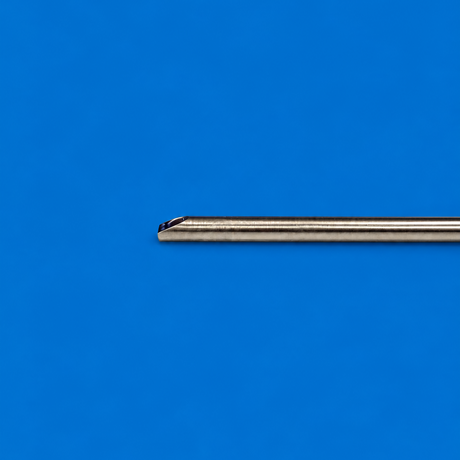 Pre-Fibered Tube, 4mm, 70° cysto w . Gold Window/Negative Pre-Installed (Wolf) (8650.415)