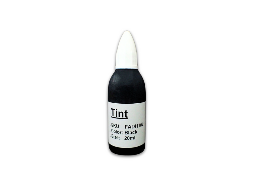 Tint for Adhesives, Black, 20 ml