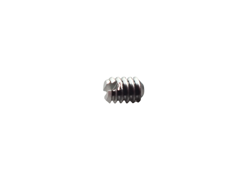 Tornillo de fijación M 1,4 x 2,0, punta plana, SUS
