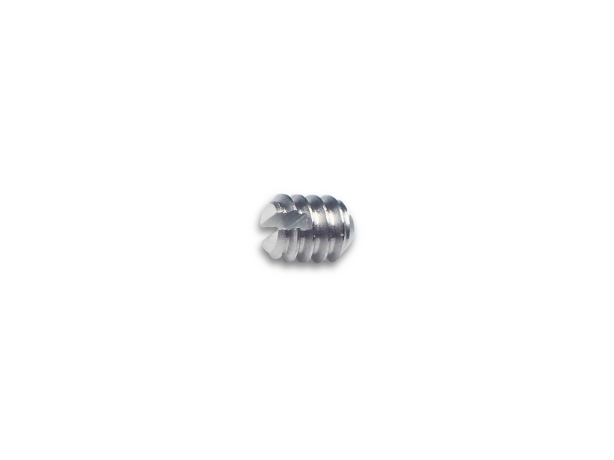 M 1.6 X 2.0 Set Screw, Flat Point, SUS