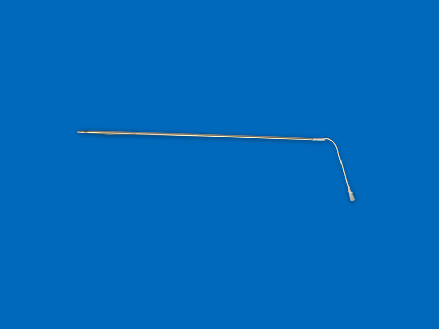 Tubo prefibrado de 7 mm, solapamiento de 0°. Ventana dorada/negativo preinstalado (Guidant-Maquet)
