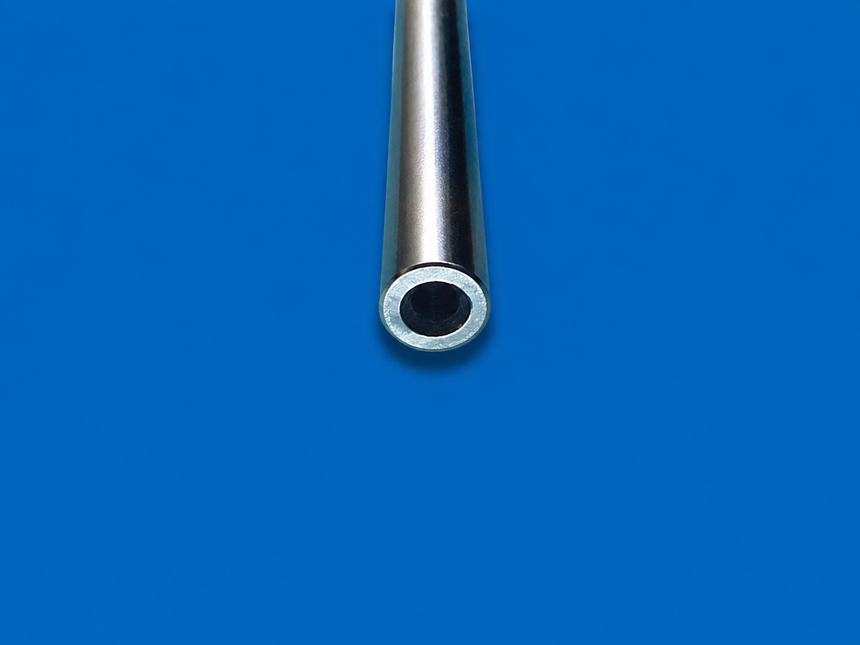 Pre-Fibered Tube, 0°, 4mm, Sin. (Gold Negative Installed)